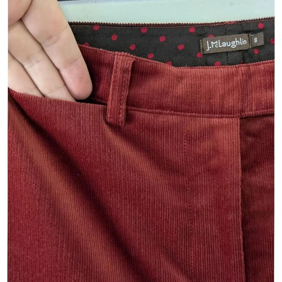 NEW J. McLaughlin corduroy straight leg pant - Picture 3 of 8